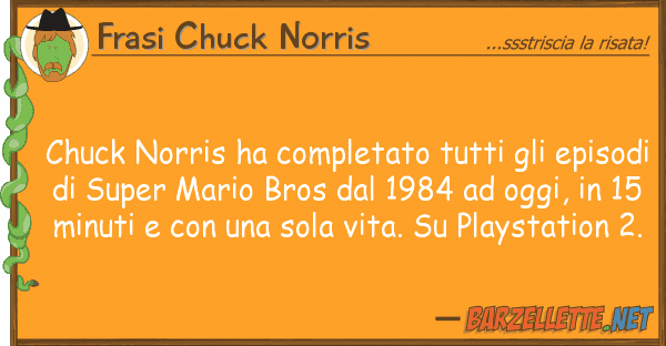Frasi Chuck Norris chuck norris ha completato epi