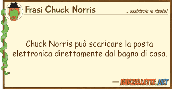 Frasi Chuck Norris chuck norris può scaricare posta ele