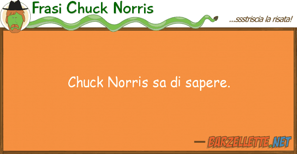 Frasi Chuck Norris chuck norris sa sapere.