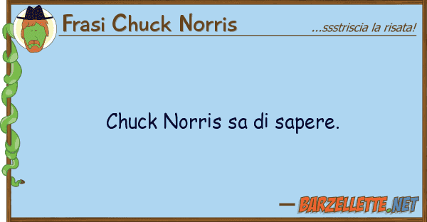 Frasi Chuck Norris chuck norris sa sapere.