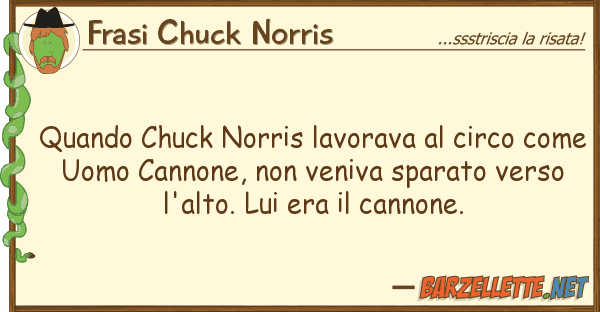 Frasi Chuck Norris quando chuck norris lavorava circo co