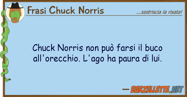 Frasi Chuck Norris chuck norris può farsi buco all'