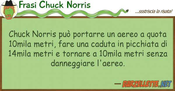 Frasi Chuck Norris chuck norris può portarre aereo qu