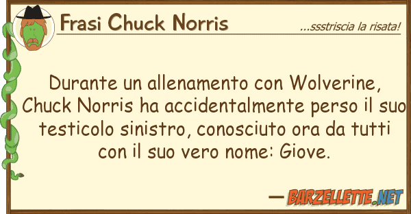 Frasi Chuck Norris durante allenamento wolverine, ch