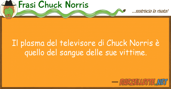 Frasi Chuck Norris plasma televisore chuck norris