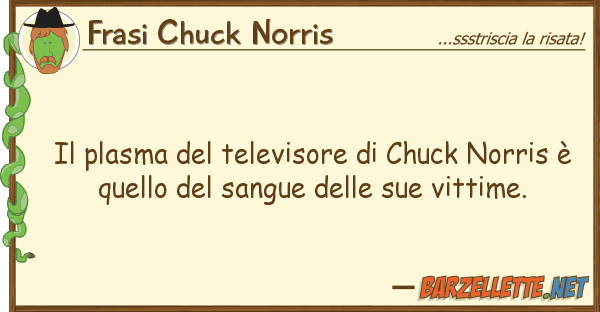 Frasi Chuck Norris plasma televisore chuck norris