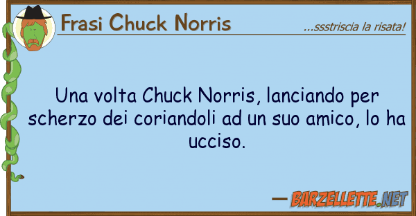 Frasi Chuck Norris volta chuck norris, lanciando sc