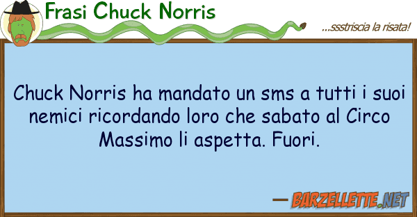 Frasi Chuck Norris chuck norris ha mandato sms