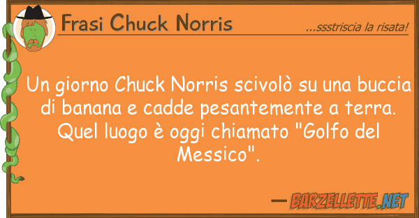 Frasi Chuck Norris giorno chuck norris scivolò b