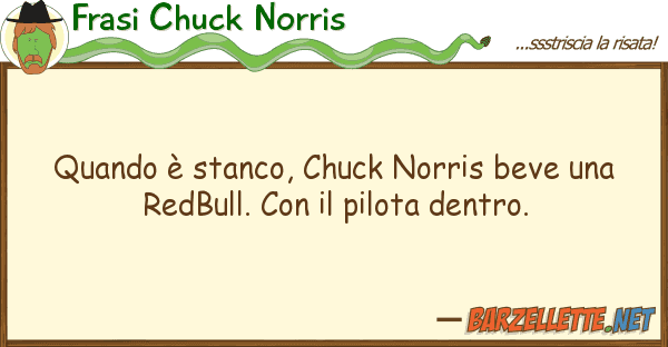 Frasi Chuck Norris quando è stanco, chuck norris beve