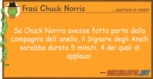 Frasi Chuck Norris chuck norris avesse fatto parte