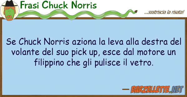 Frasi Chuck Norris chuck norris aziona leva dest
