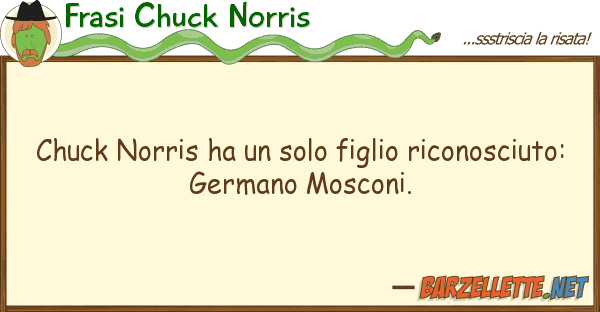 Frasi Chuck Norris chuck norris ha solo figlio riconosci