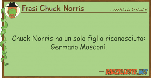 Frasi Chuck Norris chuck norris ha solo figlio riconosci