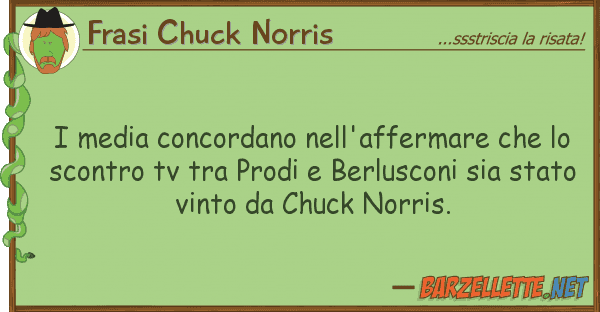 Frasi Chuck Norris media concordano nell'affermare