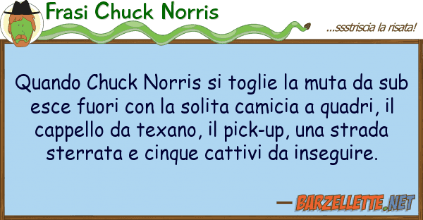 Frasi Chuck Norris quando chuck norris toglie muta