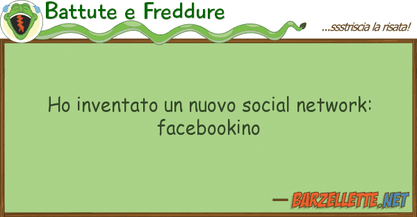 Battute e Freddure ho inventato nuovo social network: fa