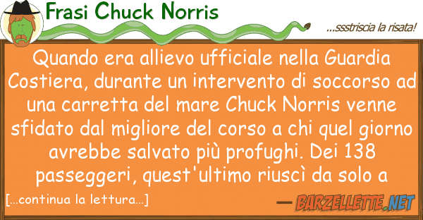 Frasi Chuck Norris quando era allievo ufficiale guard