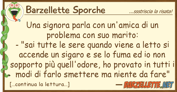 Barzellette Sporche signora parla un'amica pro