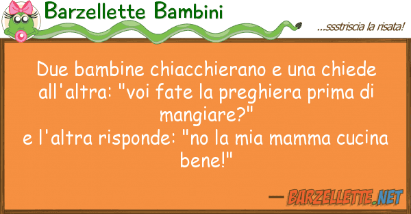 Barzellette Bambini due bambine chiacchierano chiede
