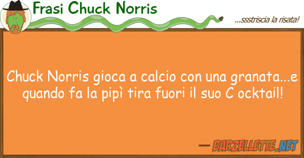 Frasi Chuck Norris chuck norris gioca calcio gran