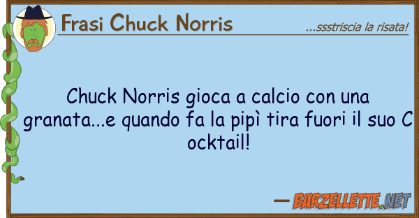 Frasi Chuck Norris chuck norris gioca calcio gran