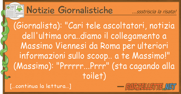 Notizie Giornalistiche (giornalista): "cari tele ascoltatori, n