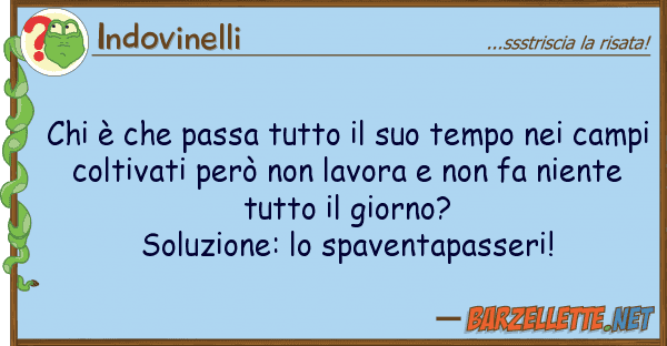 Indovinelli è passa tempo