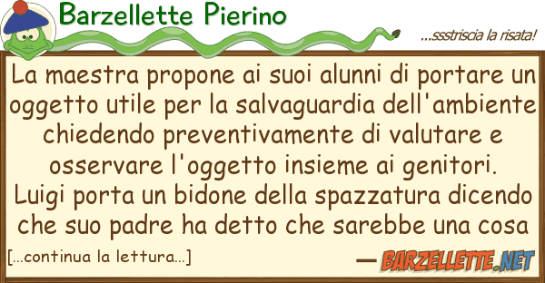 Barzellette Pierino maestra propone alunni por