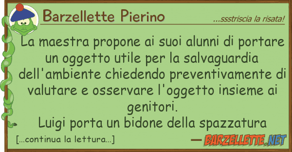 Barzellette Pierino maestra propone alunni por