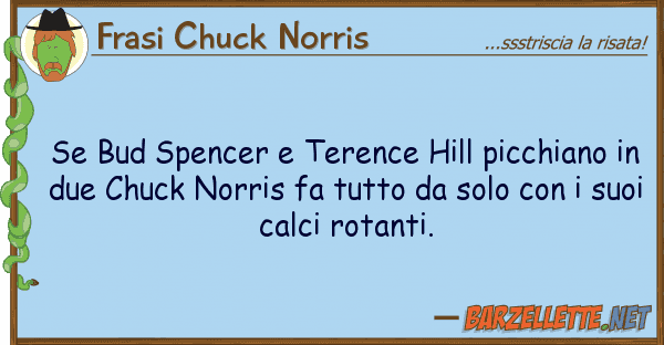 Frasi Chuck Norris bud spencer terence hill picchiano