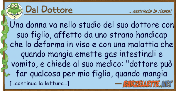 Dal Dottore donna va studio dottor