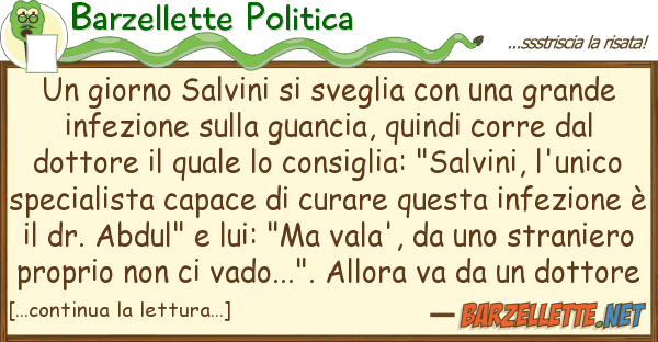 Barzellette Politica giorno salvini sveglia gra