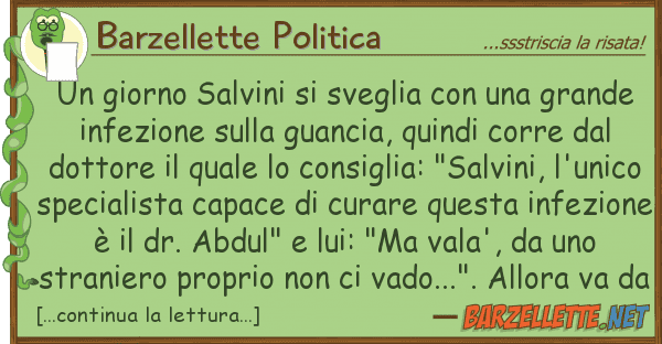 Barzellette Politica giorno salvini sveglia gra