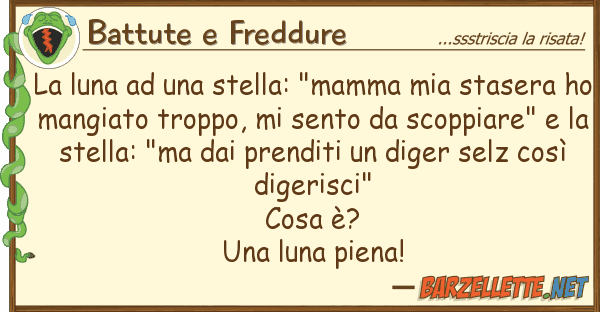 Battute e Freddure luna stella: "mamma staser
