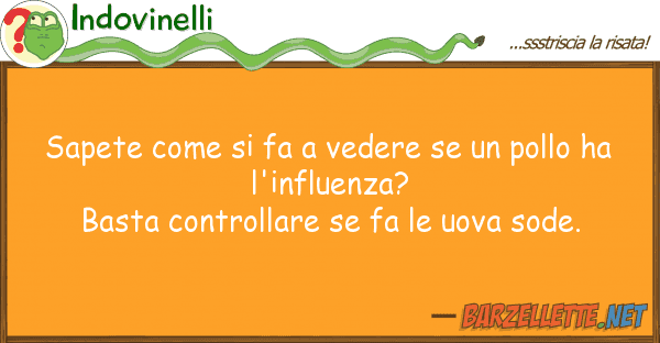 Indovinelli sapete fa vedere pollo h