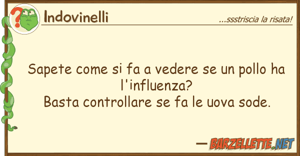 Indovinelli sapete fa vedere pollo h