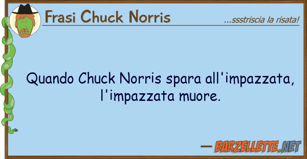 Frasi Chuck Norris quando chuck norris spara all'impazzata,