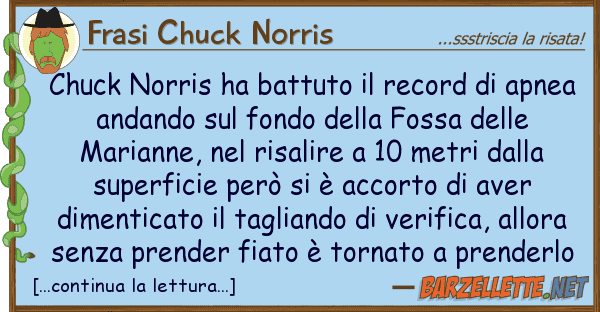 Frasi Chuck Norris chuck norris ha battuto record apn