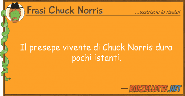Frasi Chuck Norris presepe vivente chuck norris dura