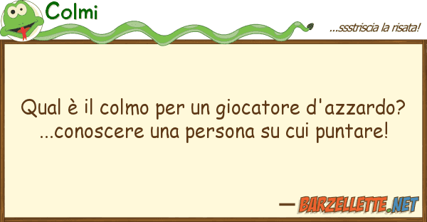 Colmi qual è colmo giocatore d'azza