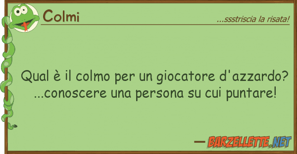 Colmi qual è colmo giocatore d'azza