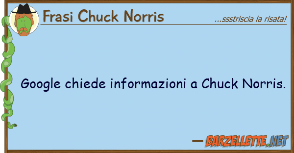 Frasi Chuck Norris google chiede informazioni chuck norri
