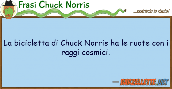 Frasi Chuck Norris bicicletta chuck norris ha ruot