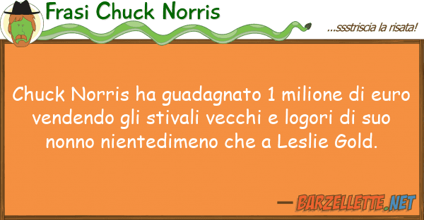 Frasi Chuck Norris chuck norris ha guadagnato 1 milione