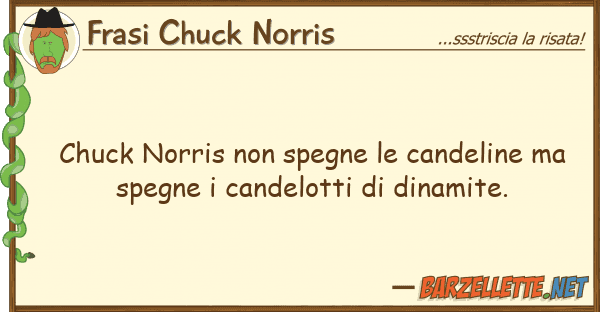 Frasi Chuck Norris chuck norris spegne candeline
