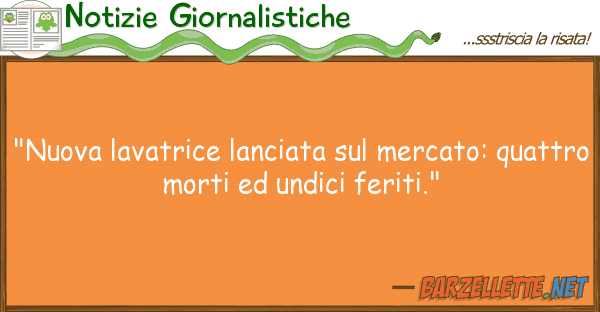 Notizie Giornalistiche "nuova lavatrice lanciata mercato: q