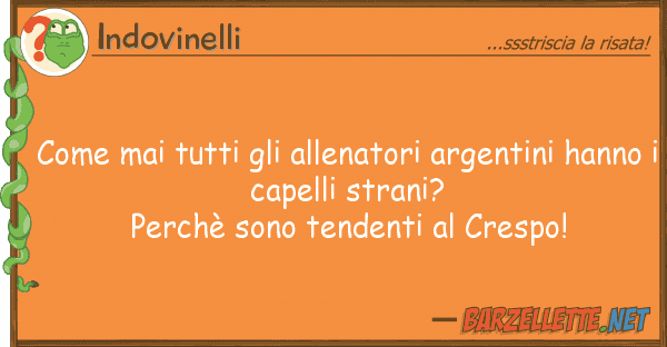Indovinelli mai allenatori argentini