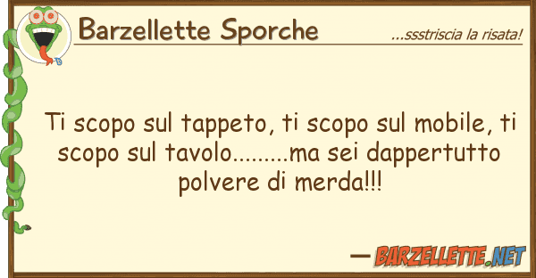 Barzellette Sporche scopo tappeto, scopo mobil