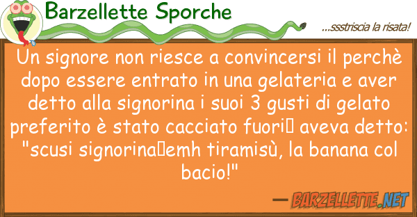 Barzellette Sporche signore riesce convincersi p